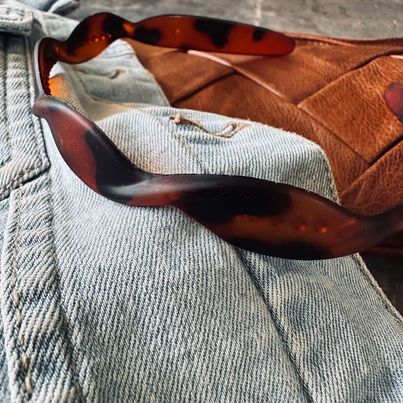 Hårband Twist Brown
