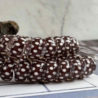 Spiral Hårsnoddar Brun - 2 st