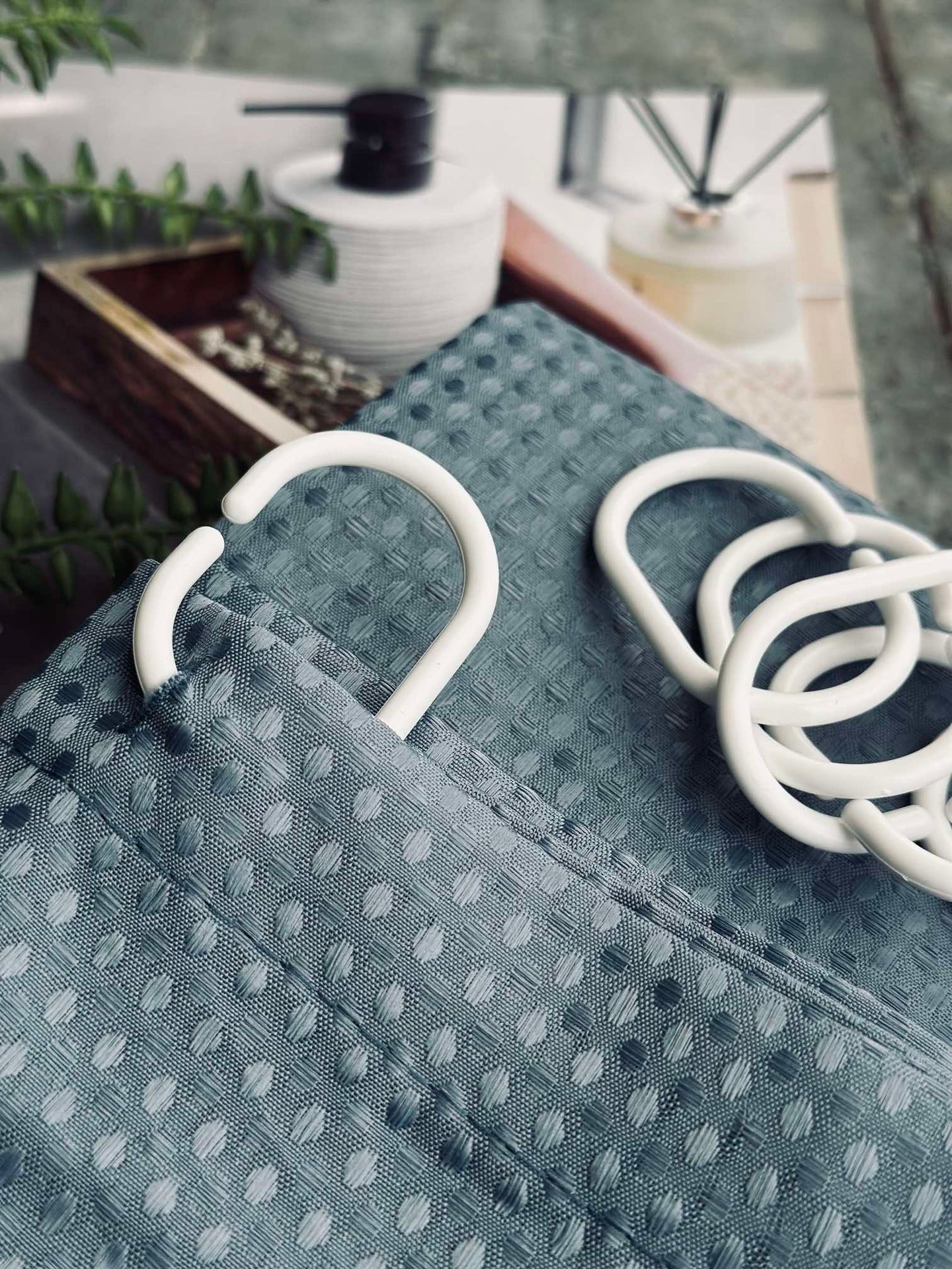 Duschdraperi Minna - Grå