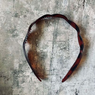 Hårband Twist Brown