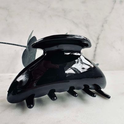 Hårklämma Ava Black