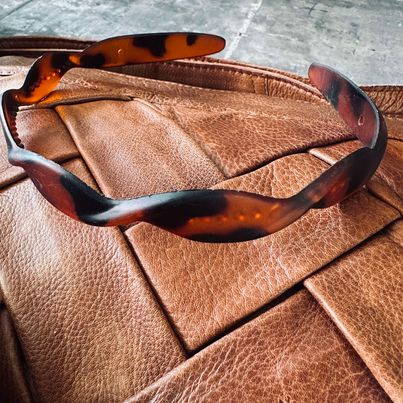Hårband Twist Brown