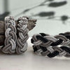 Hårsnoddar Sally Grey / Silver