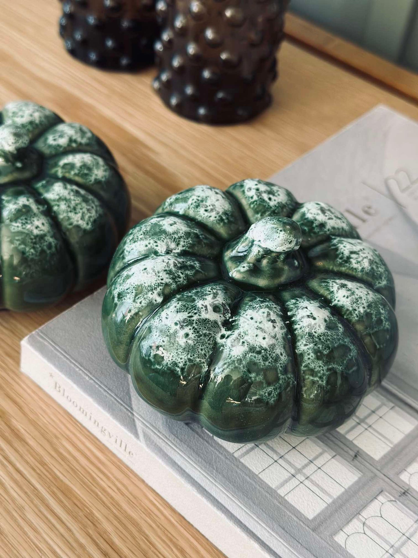 Pumpa small - Grön keramik