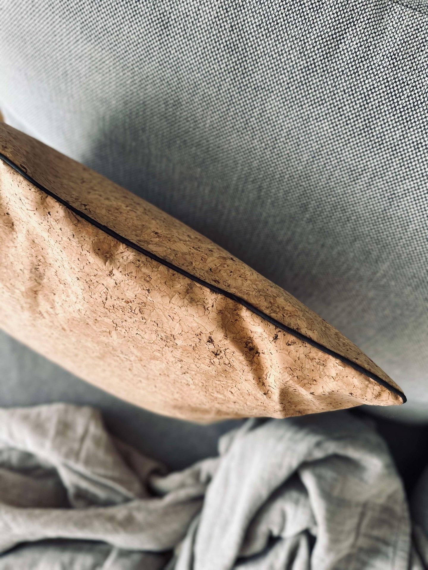 Kudde med fyllning - Kork