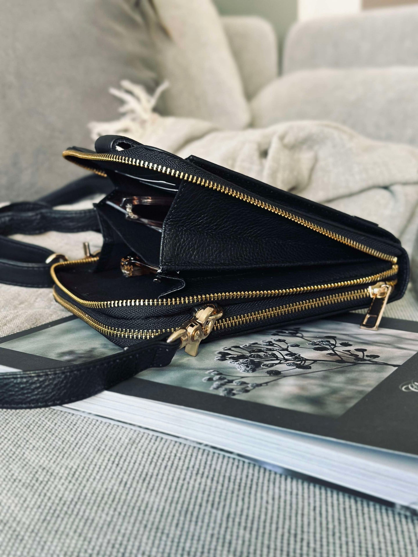 Crossover Posh - Svart / Guld