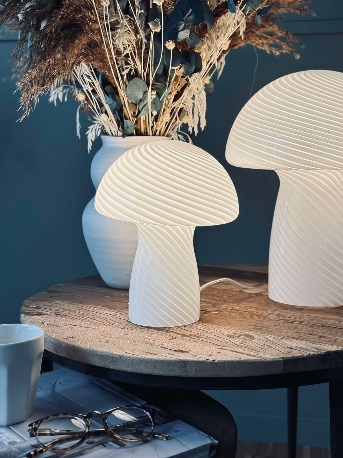 Mushroom Elsa - Vit 24 cm