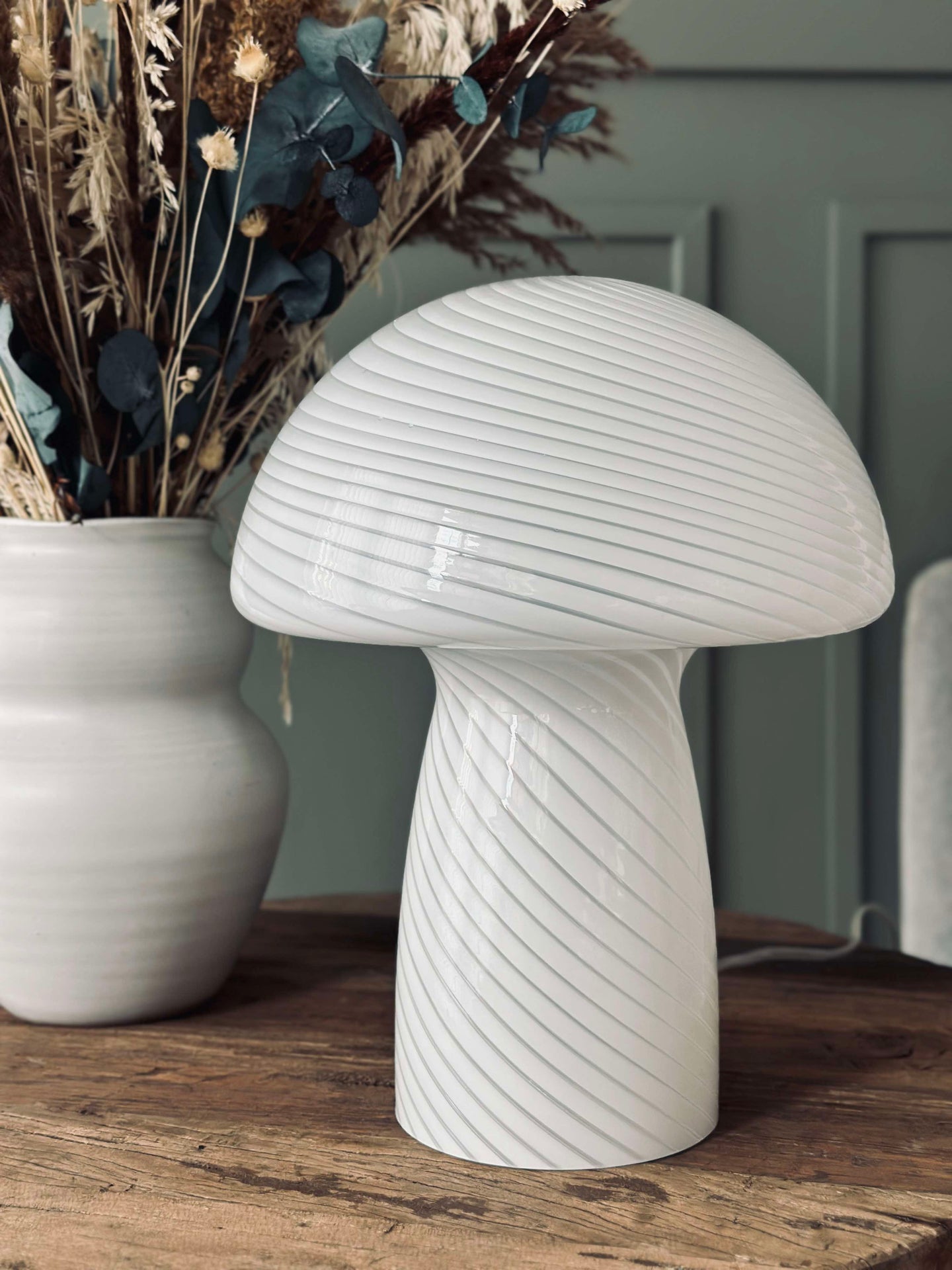 Mushroom Elsa - Vit 24 cm