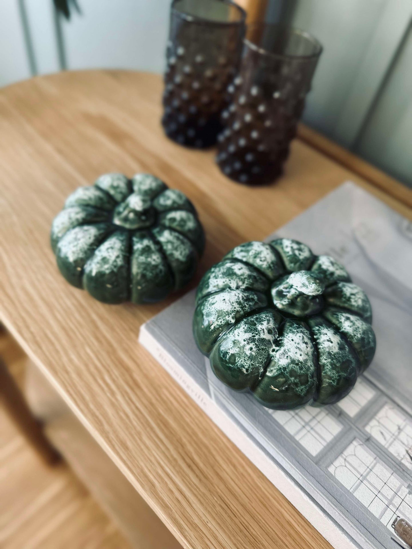 Pumpa small - Grön keramik