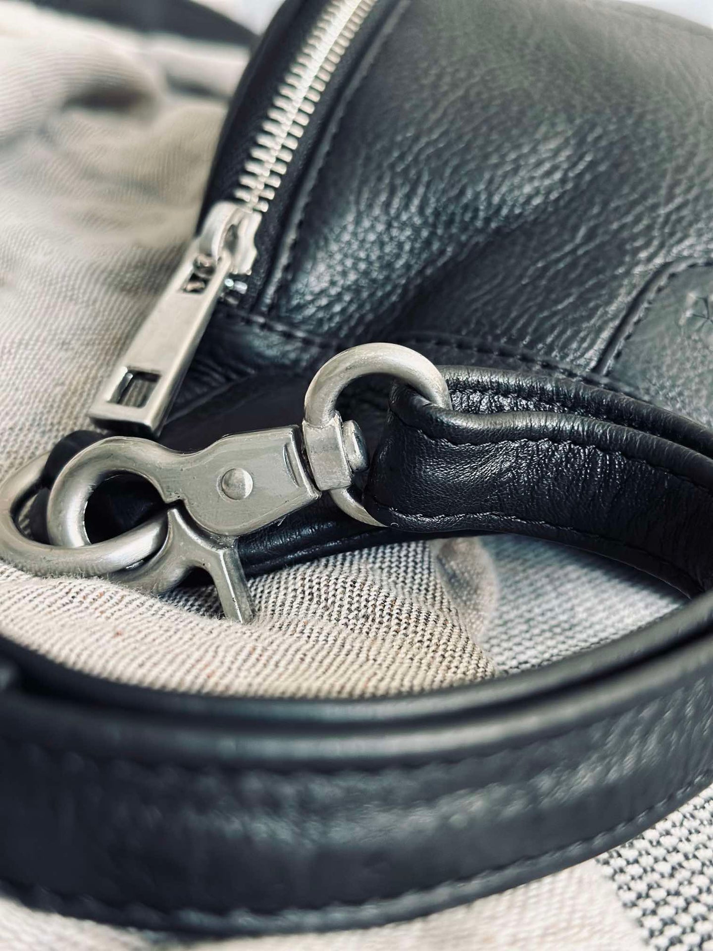 Bumbag Molly - Black / silver