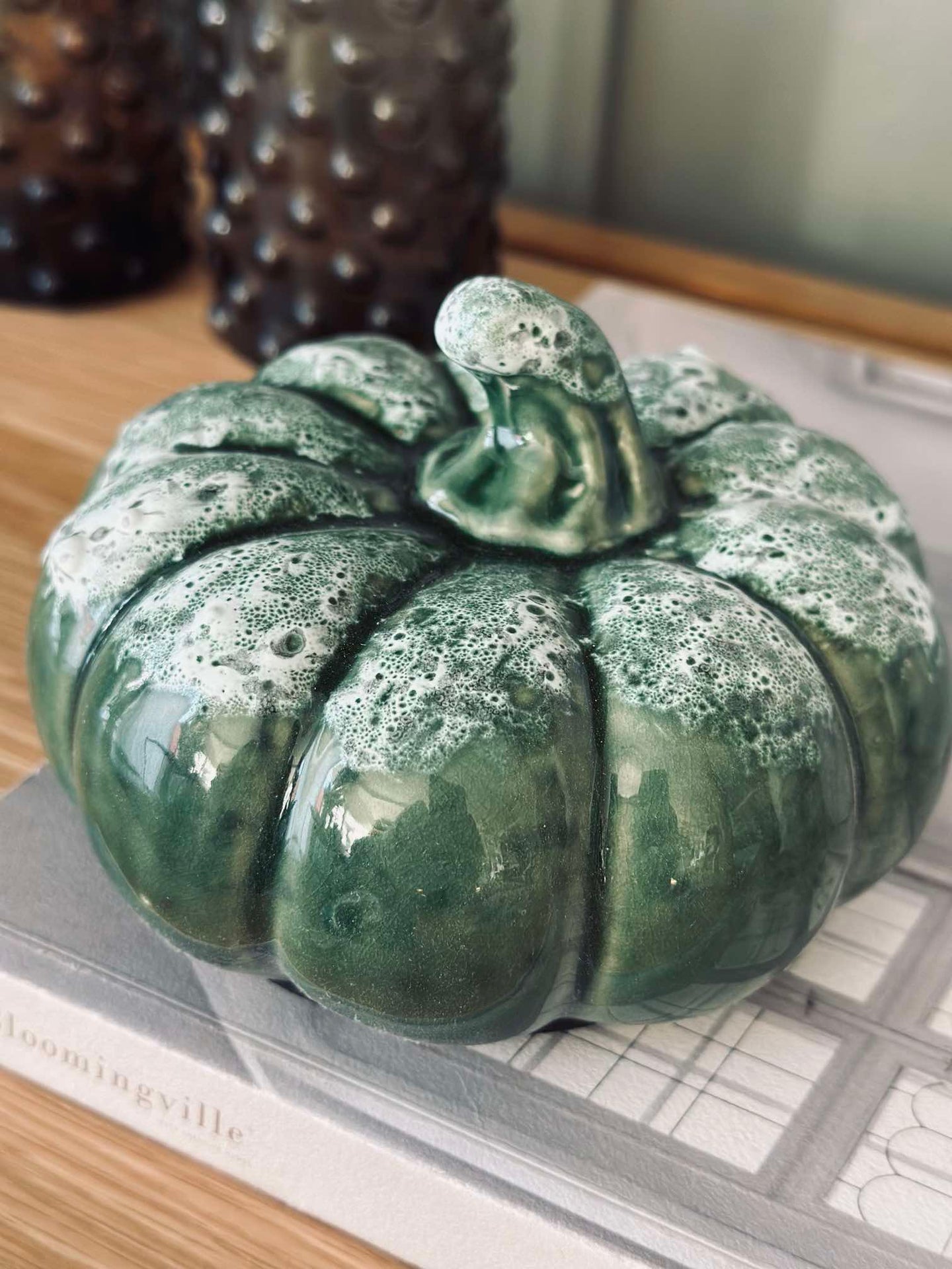 Pumpa small - Grön keramik