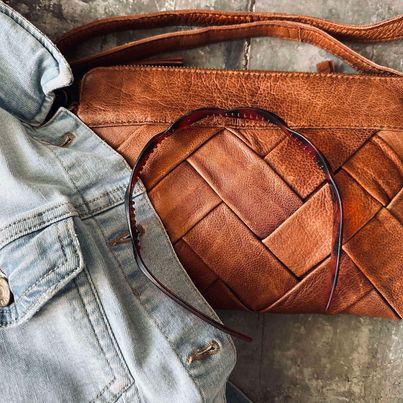 Hårband Twist Brown