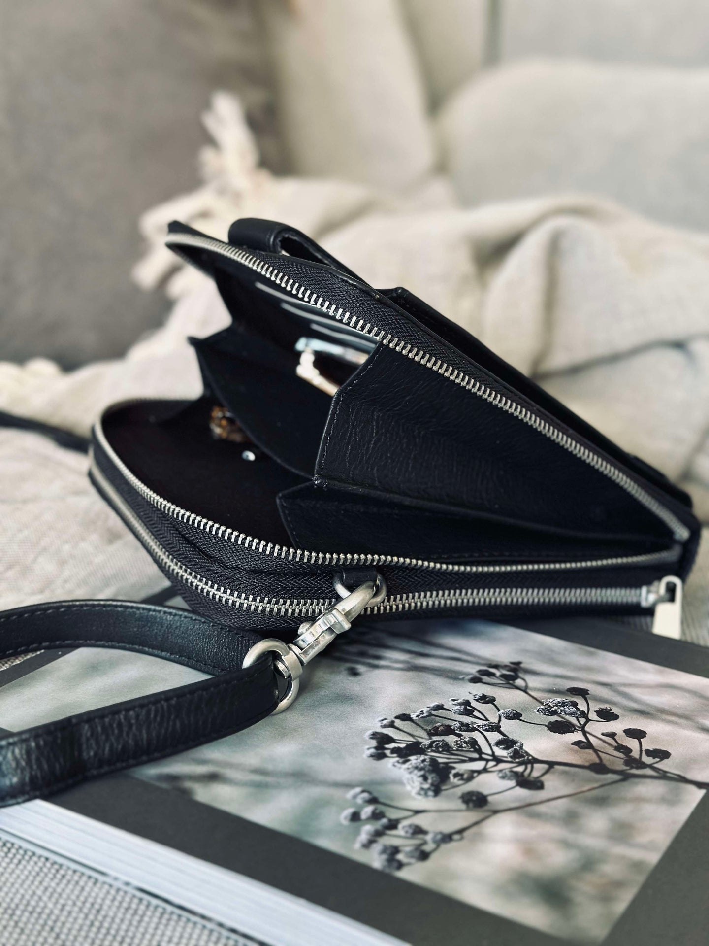 Crossover Posh - Svart / Silver