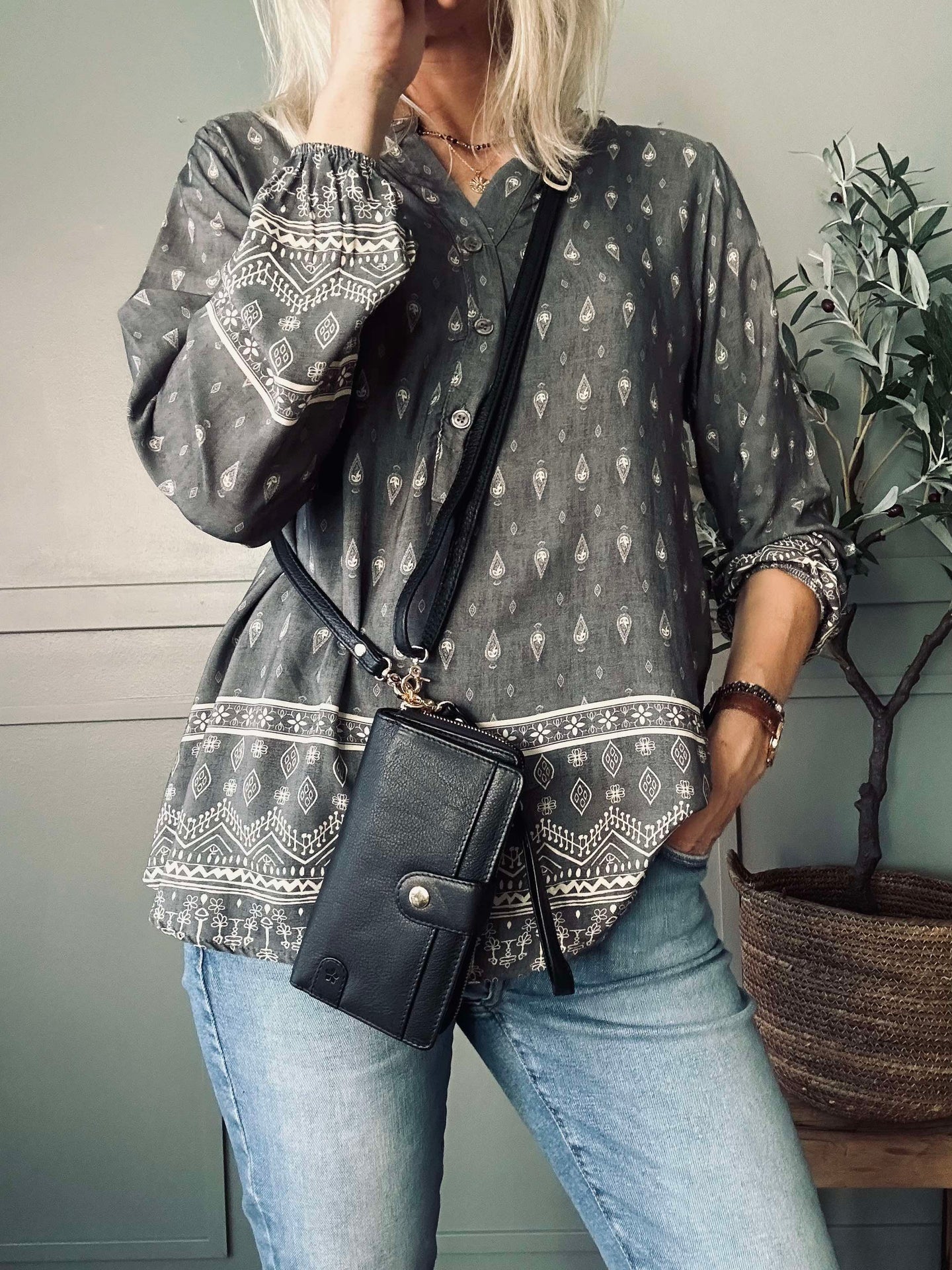 Clutch Posh – Svart / Silver