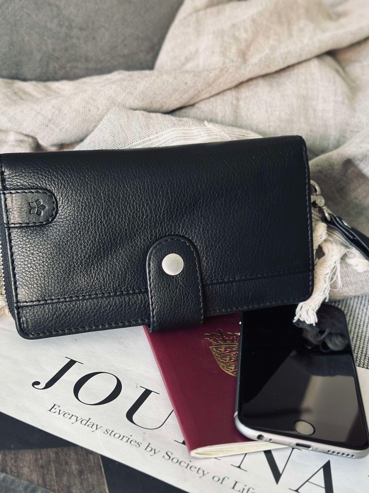 Clutch Posh – Svart / Silver
