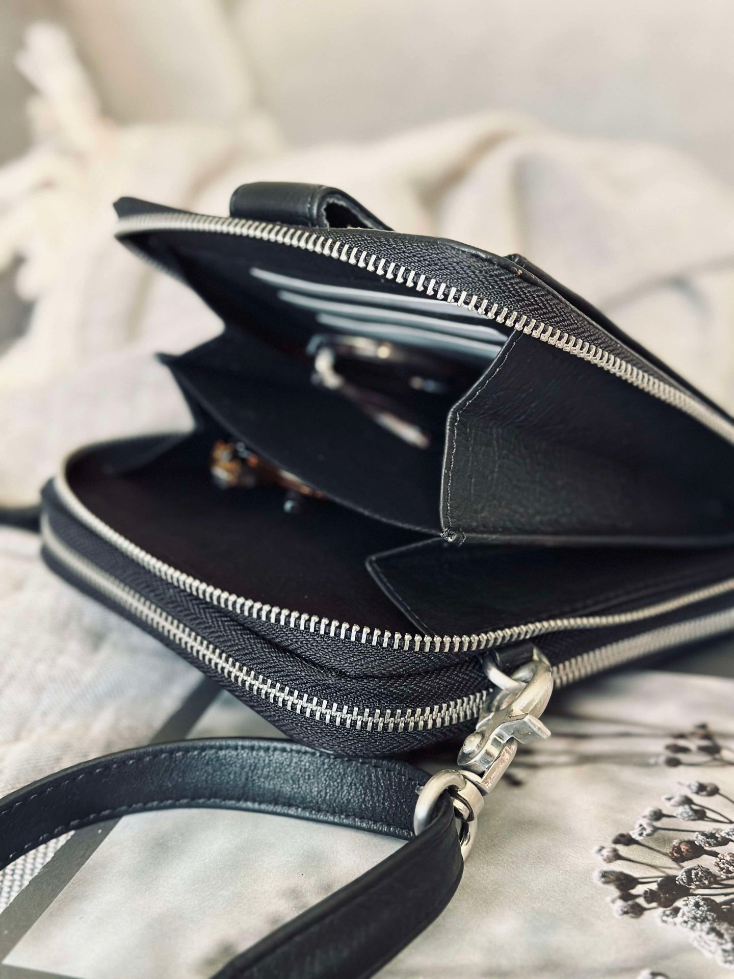 Crossover Posh - Svart / Silver