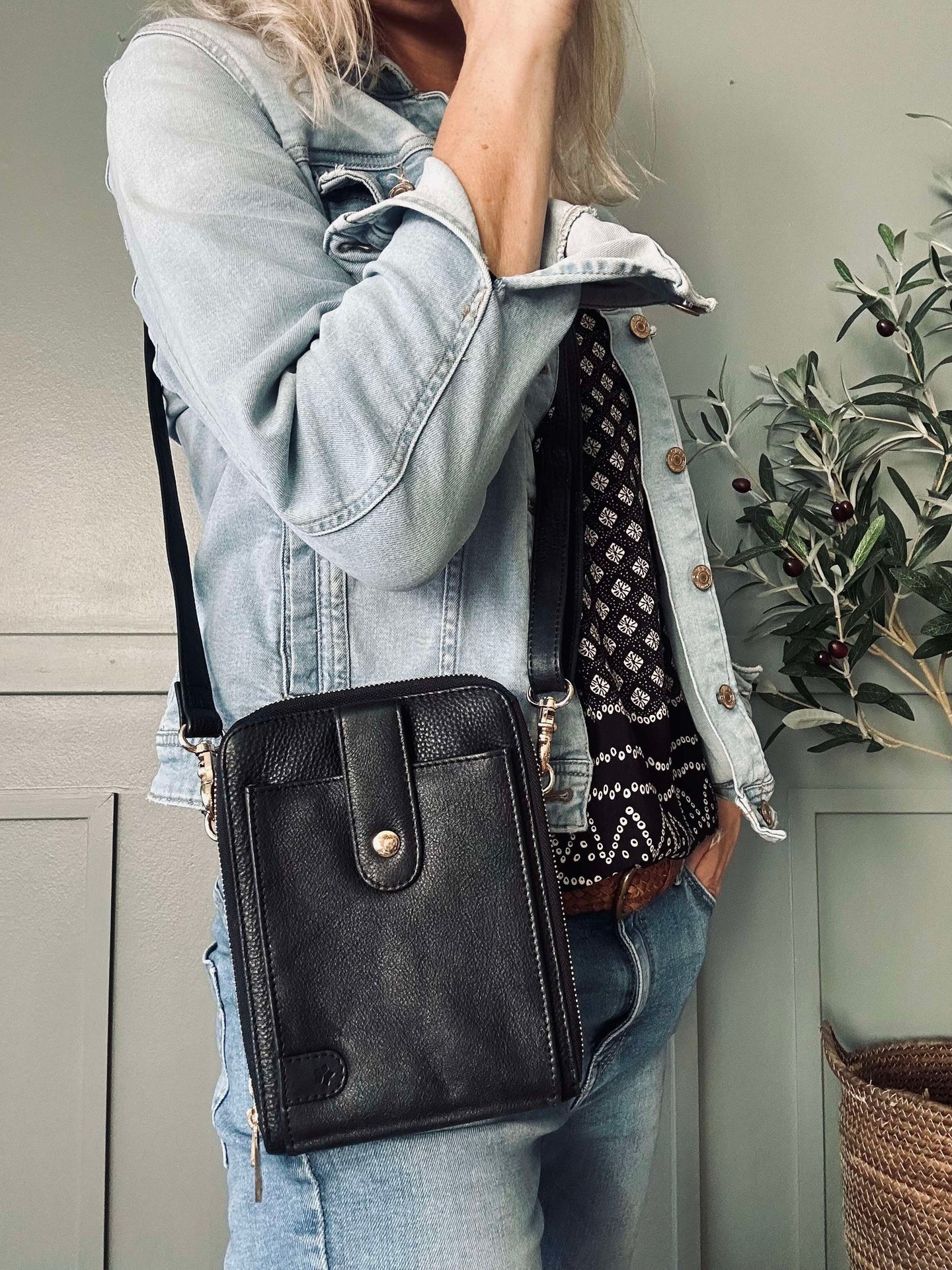 Crossover Posh - Svart / Silver