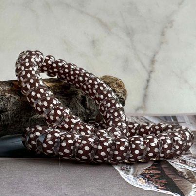 Spiral Hårsnoddar Brun - 2 st