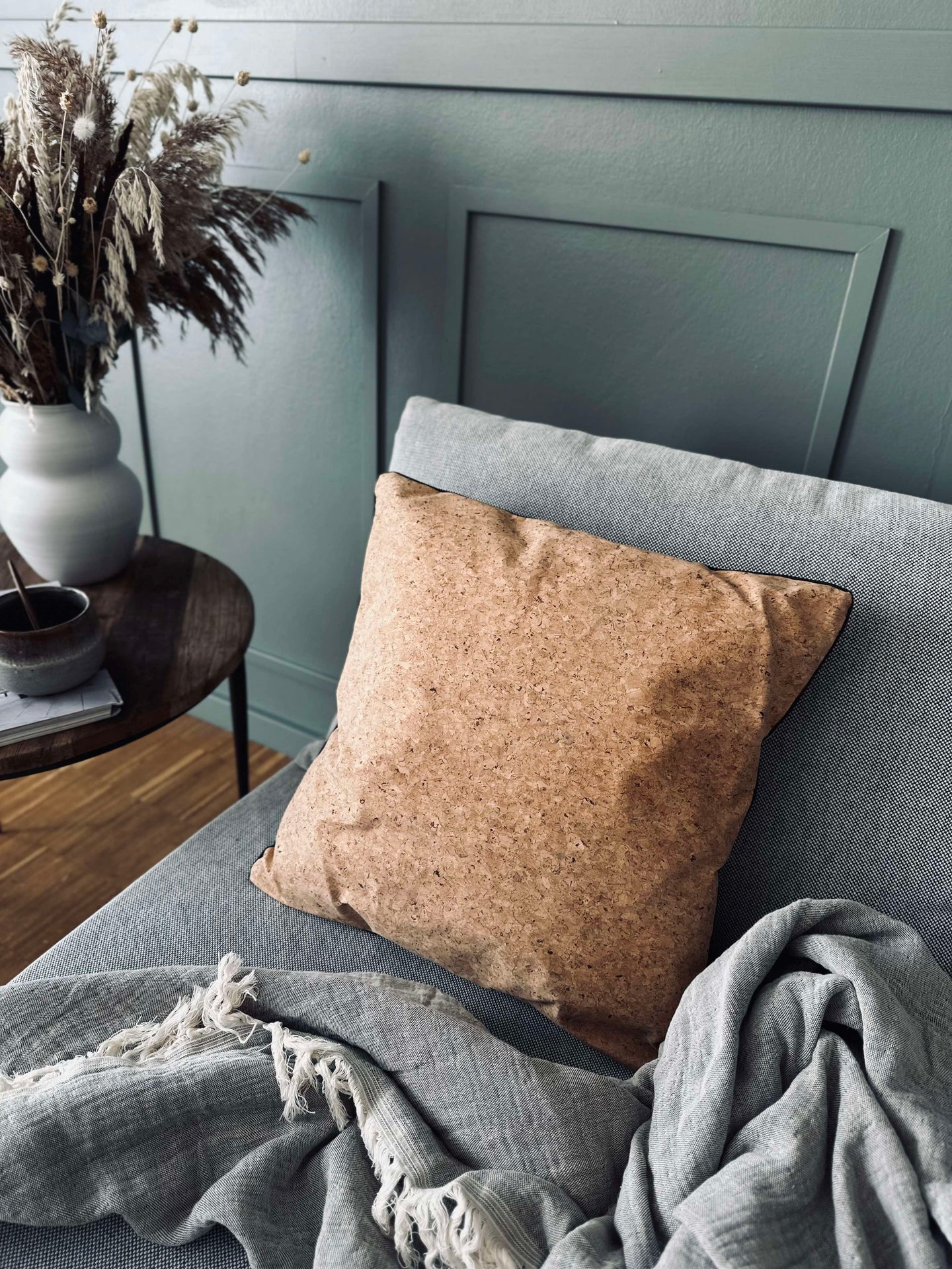 Kudde med fyllning - Kork