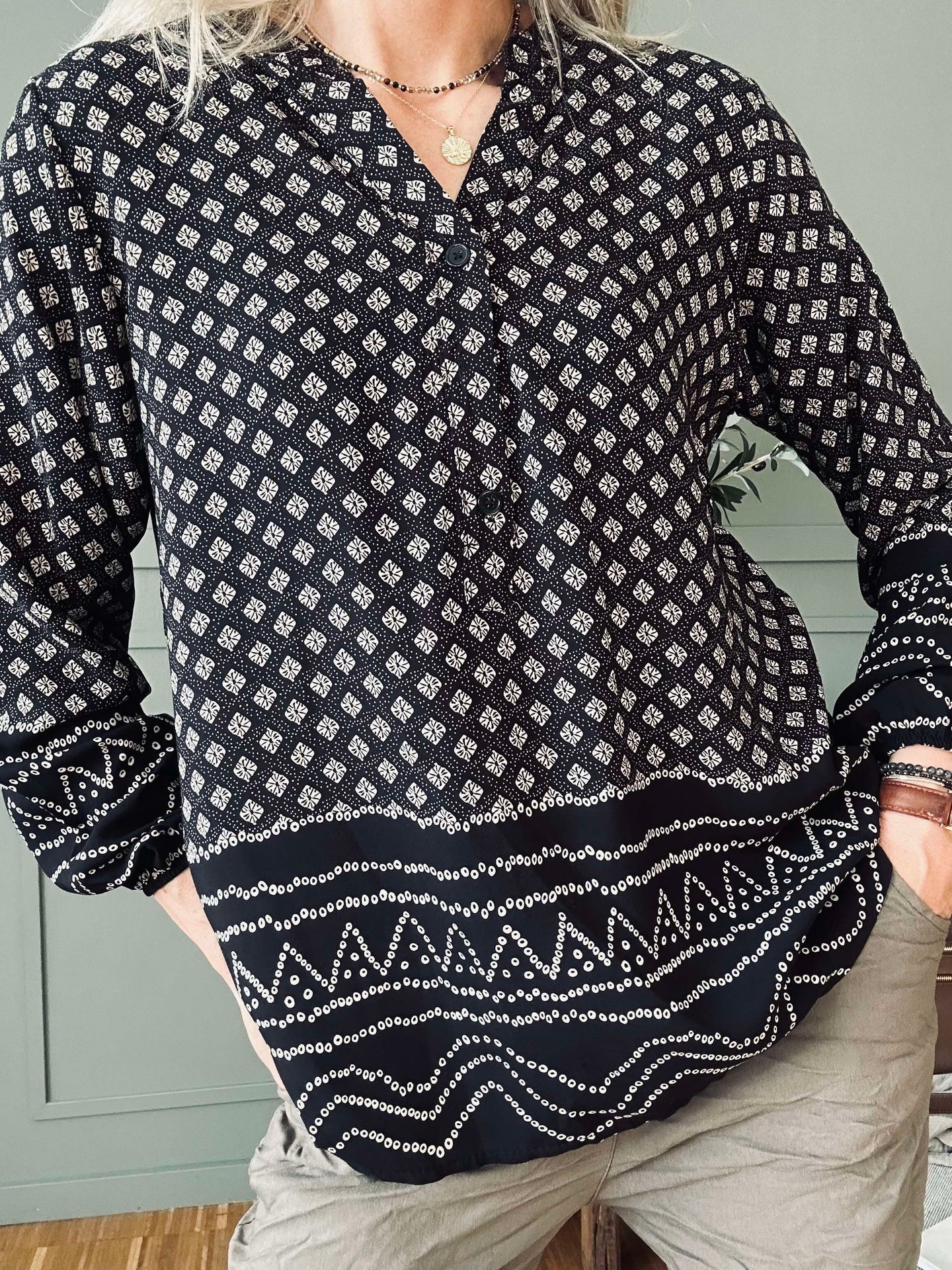 Blus Ella Nero