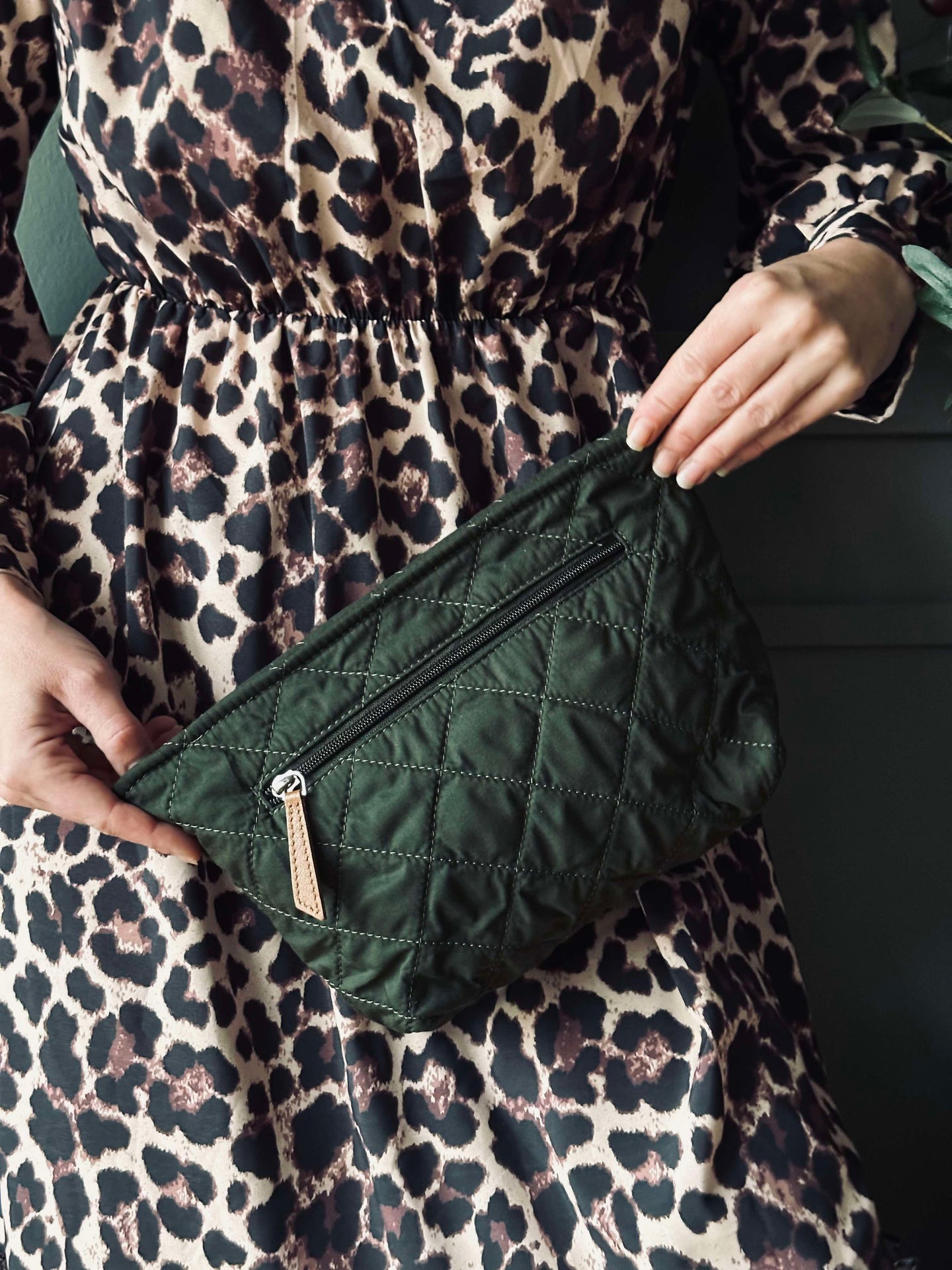 Necessär / Clutch Grön