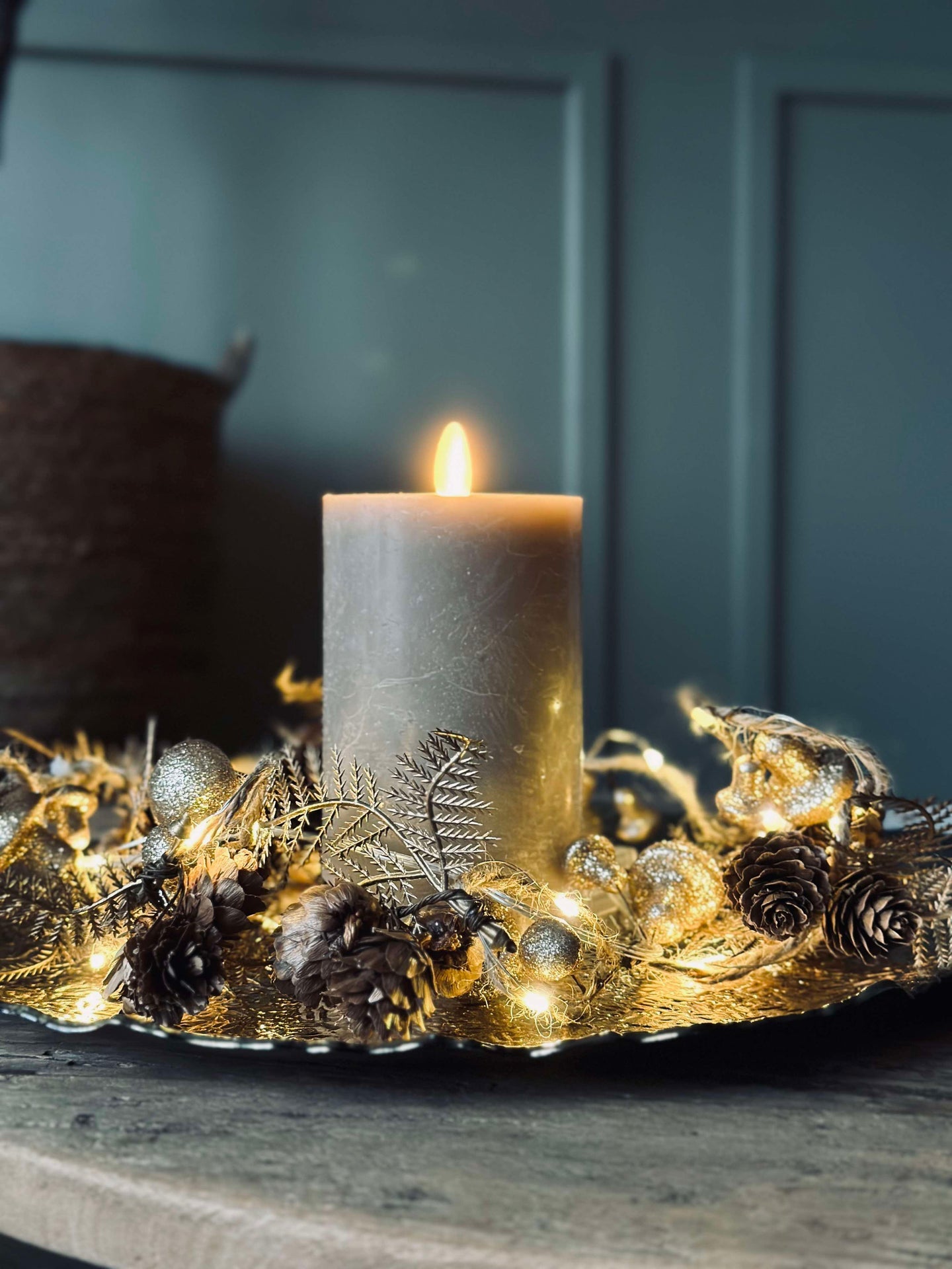 Fat / underlägg - Guld