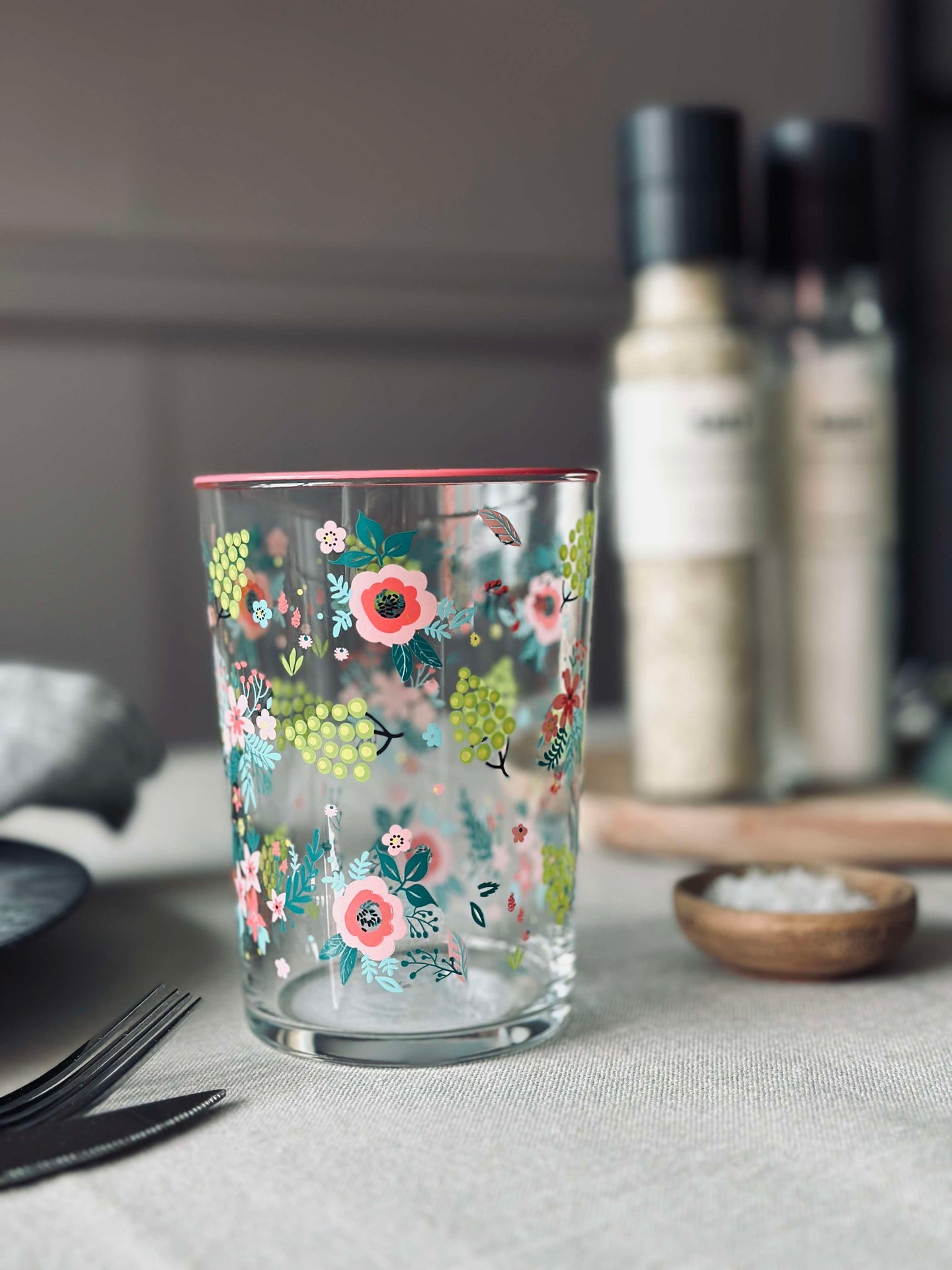 Dricksglas FLORA - Set med 4 glas