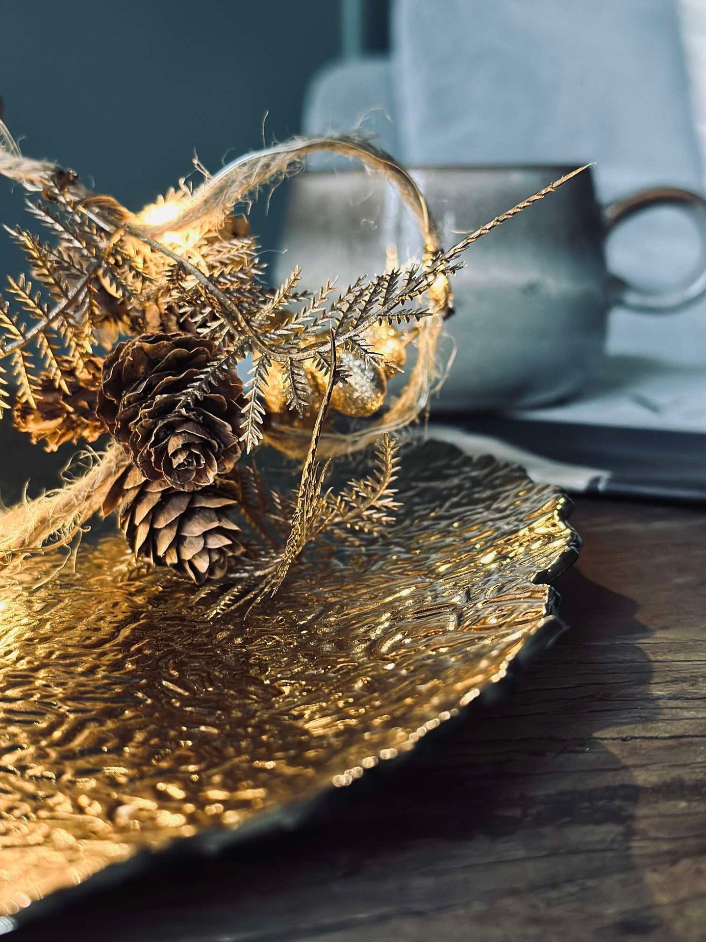 Fat / underlägg - Guld