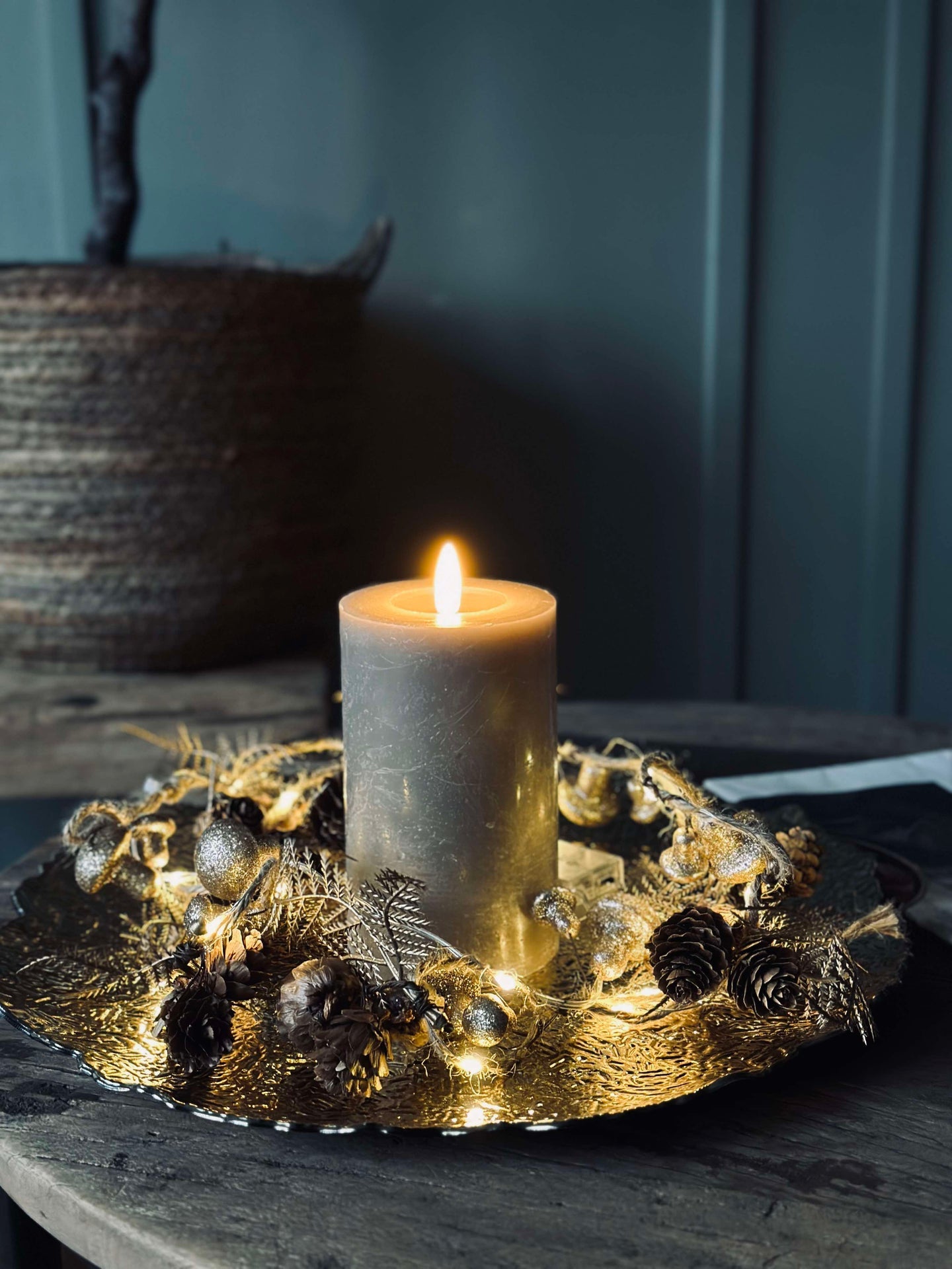 Fat / underlägg - Guld