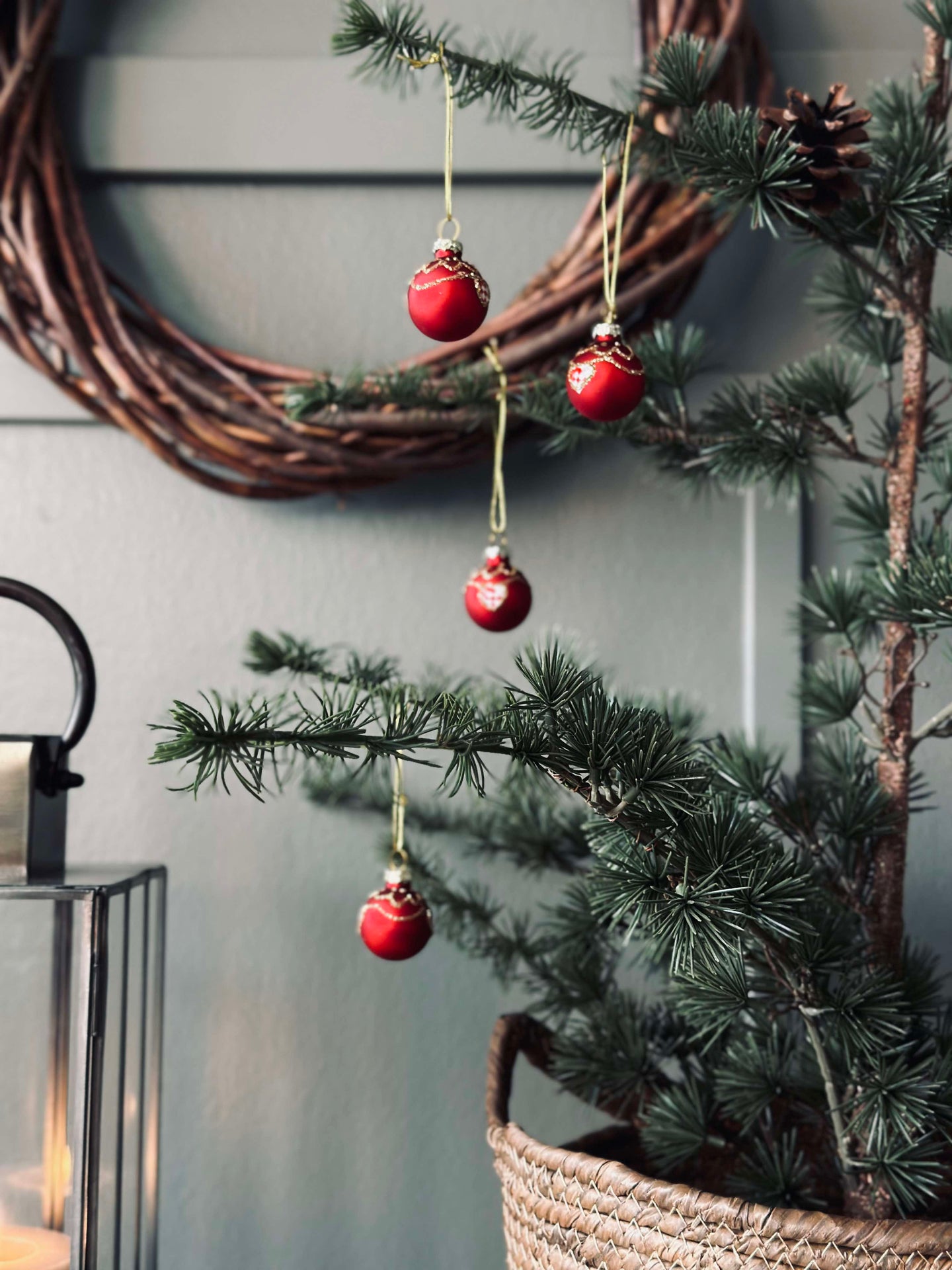 Julgranskulor - Set med 4 st