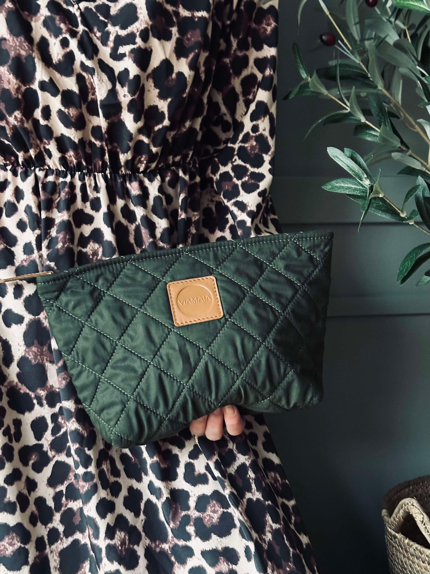 Necessär / Clutch Grön