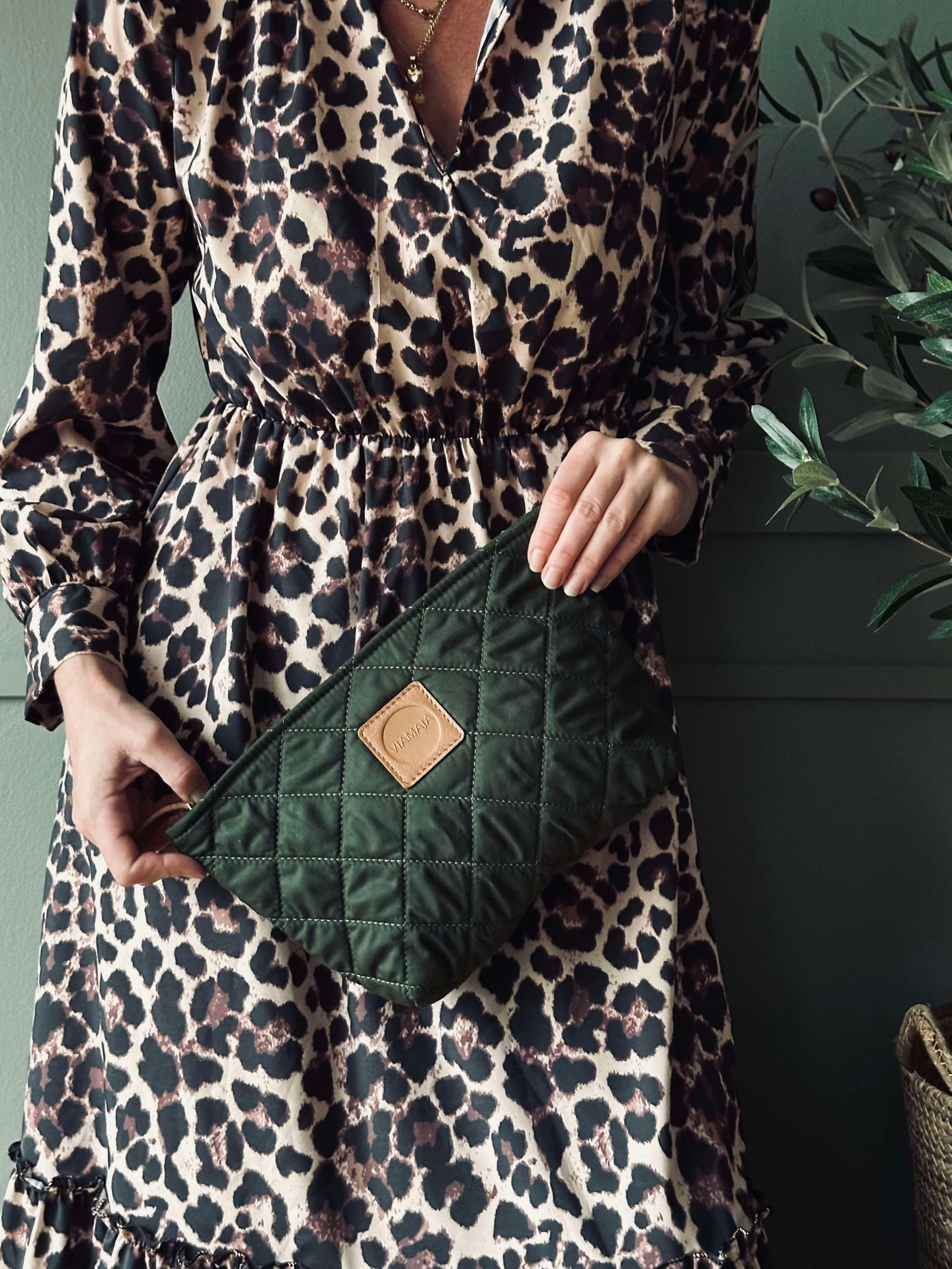 Necessär / Clutch Grön