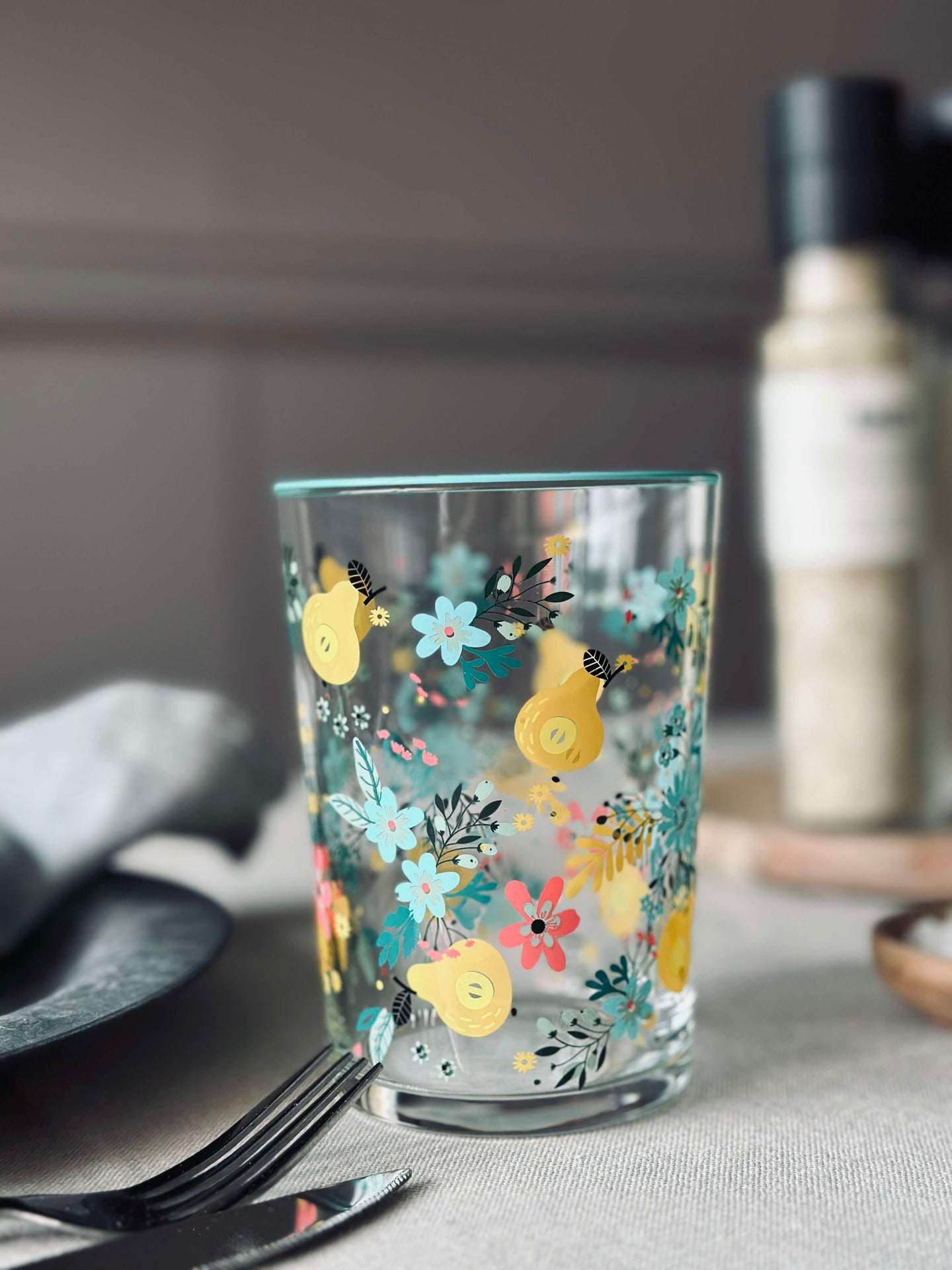 Dricksglas FLORA - Set med 4 glas