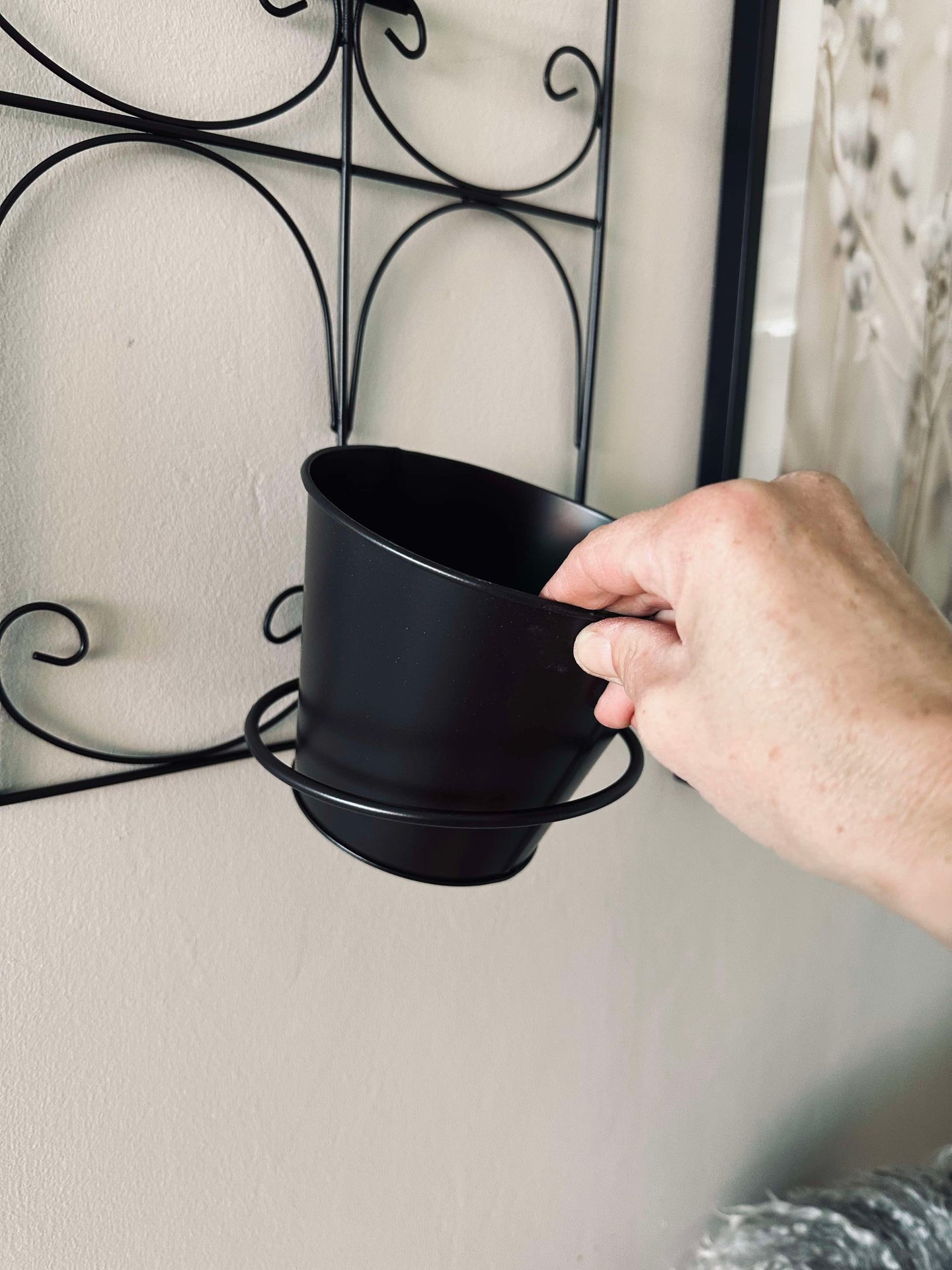 Blomsterhängare Metall