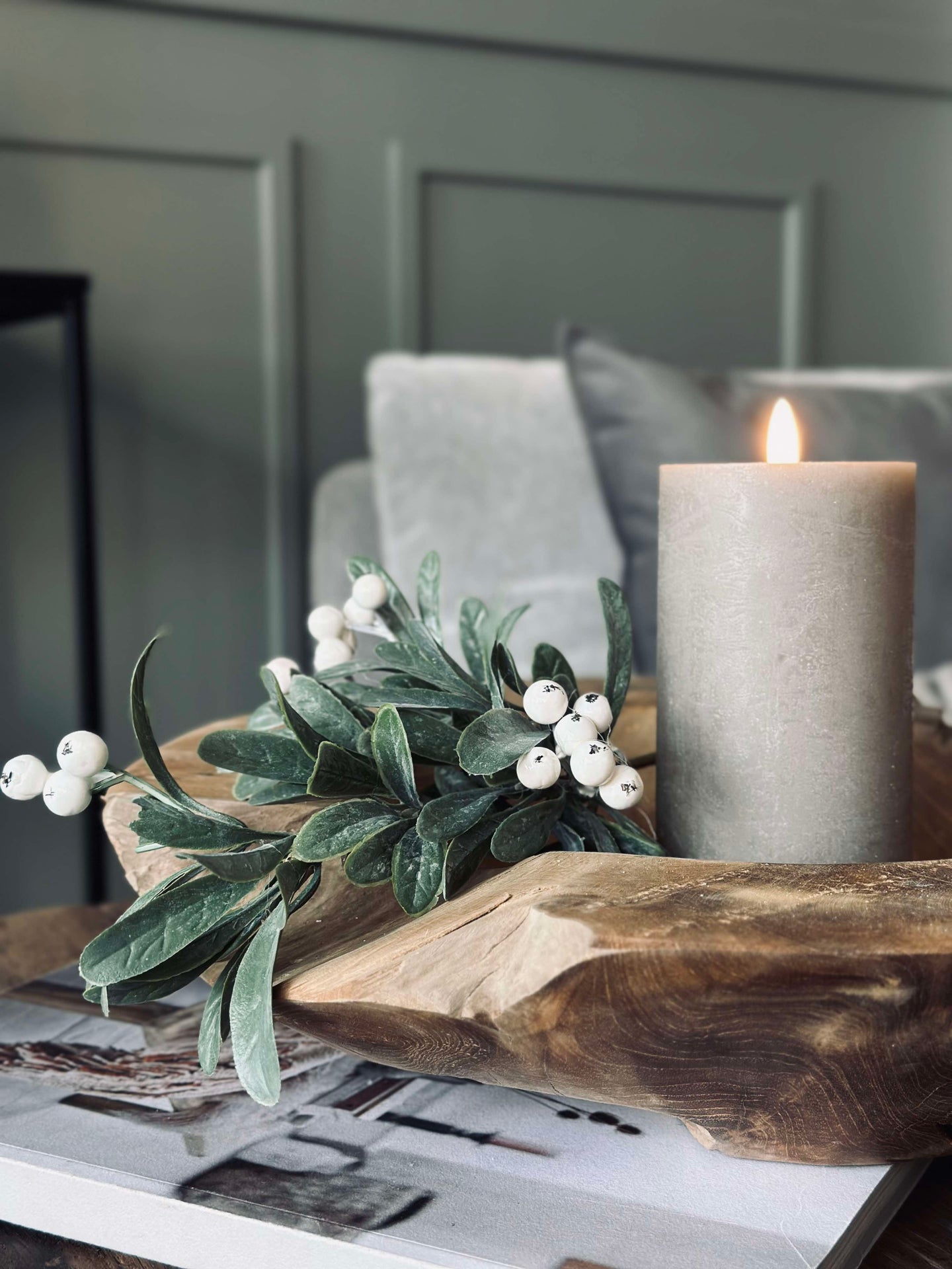 Gren med bär - 38cm