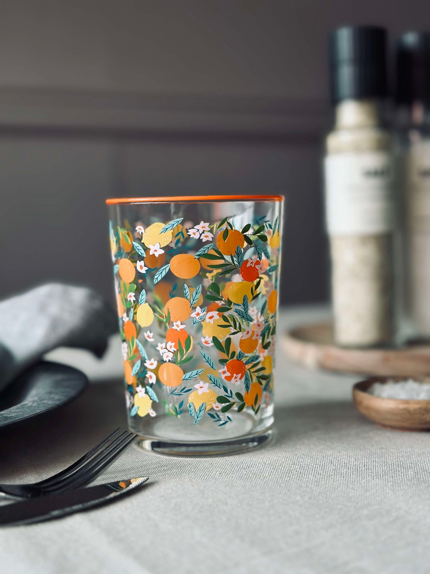 Dricksglas FLORA - Set med 4 glas