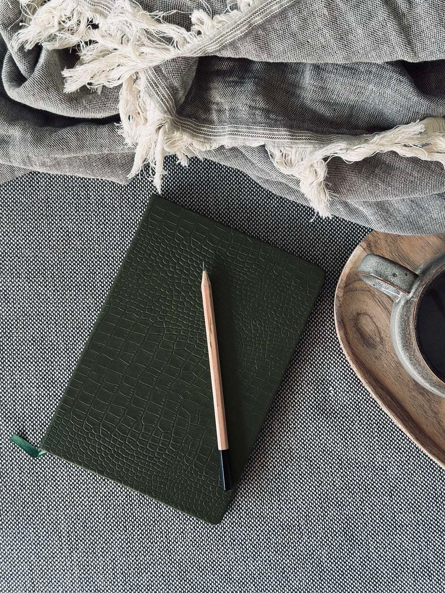 Anteckningsbok A5 - Grön