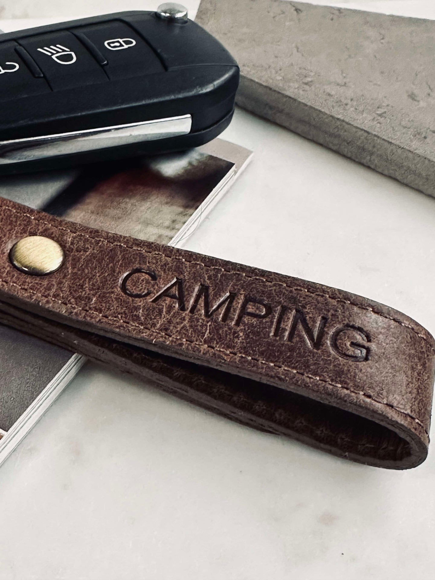 Nyckelring CAMPING