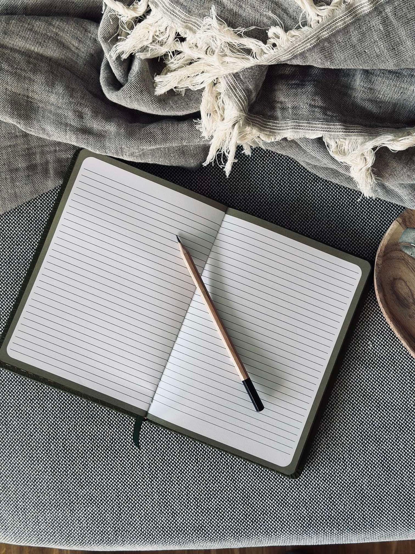 Anteckningsbok A5 - Grön