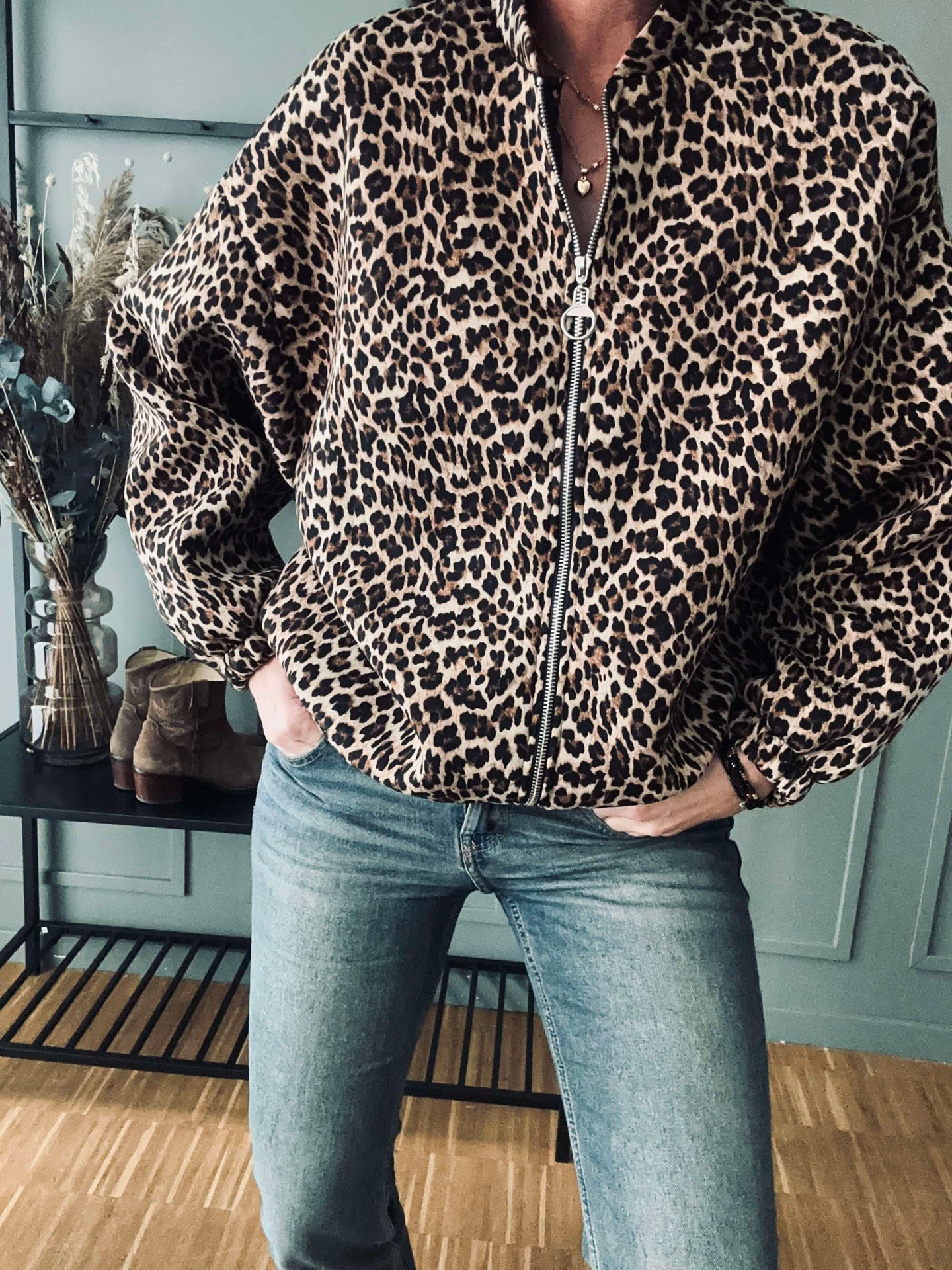 Cool leopardjacka