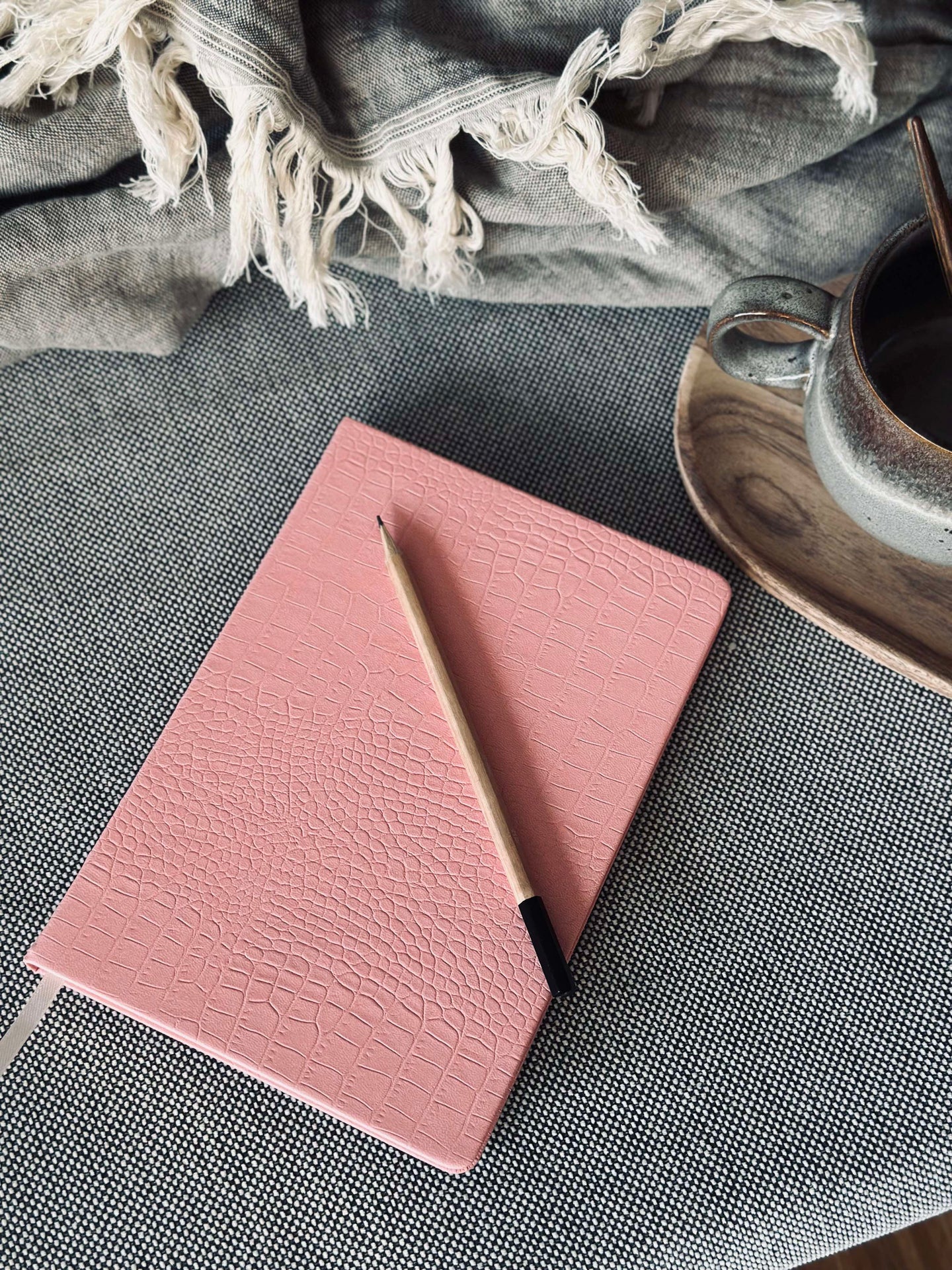 Anteckningsbok A5 - Rosa
