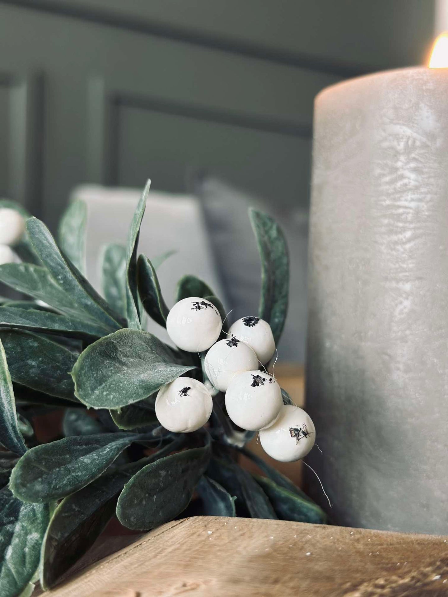 Gren med bär - 38cm