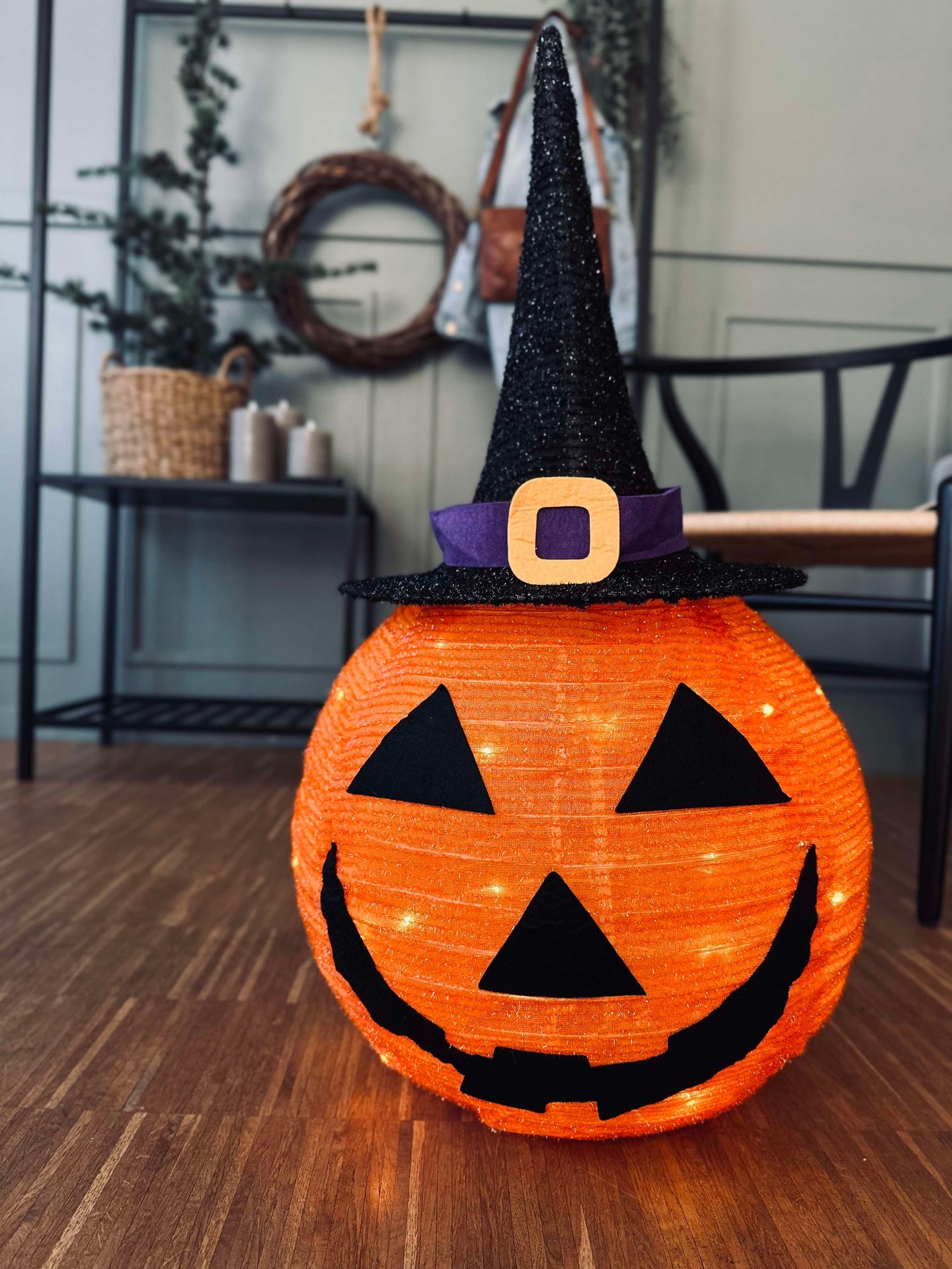 Halloween Pumpa LED - 68 cm