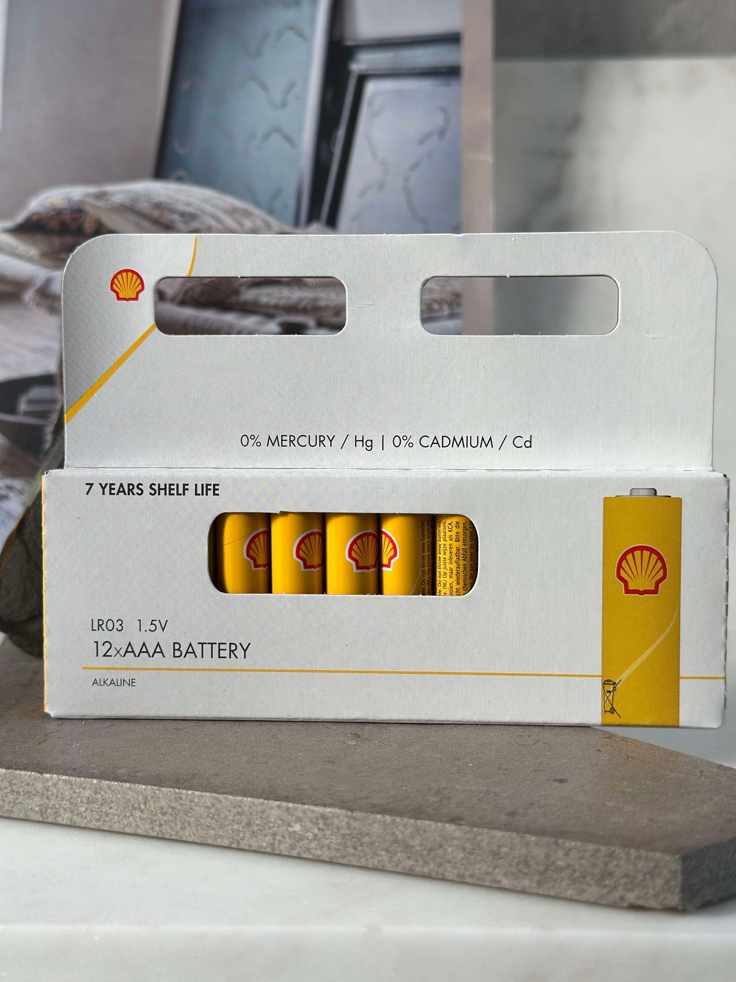 Batterier AAA - Förpackning med 12 st