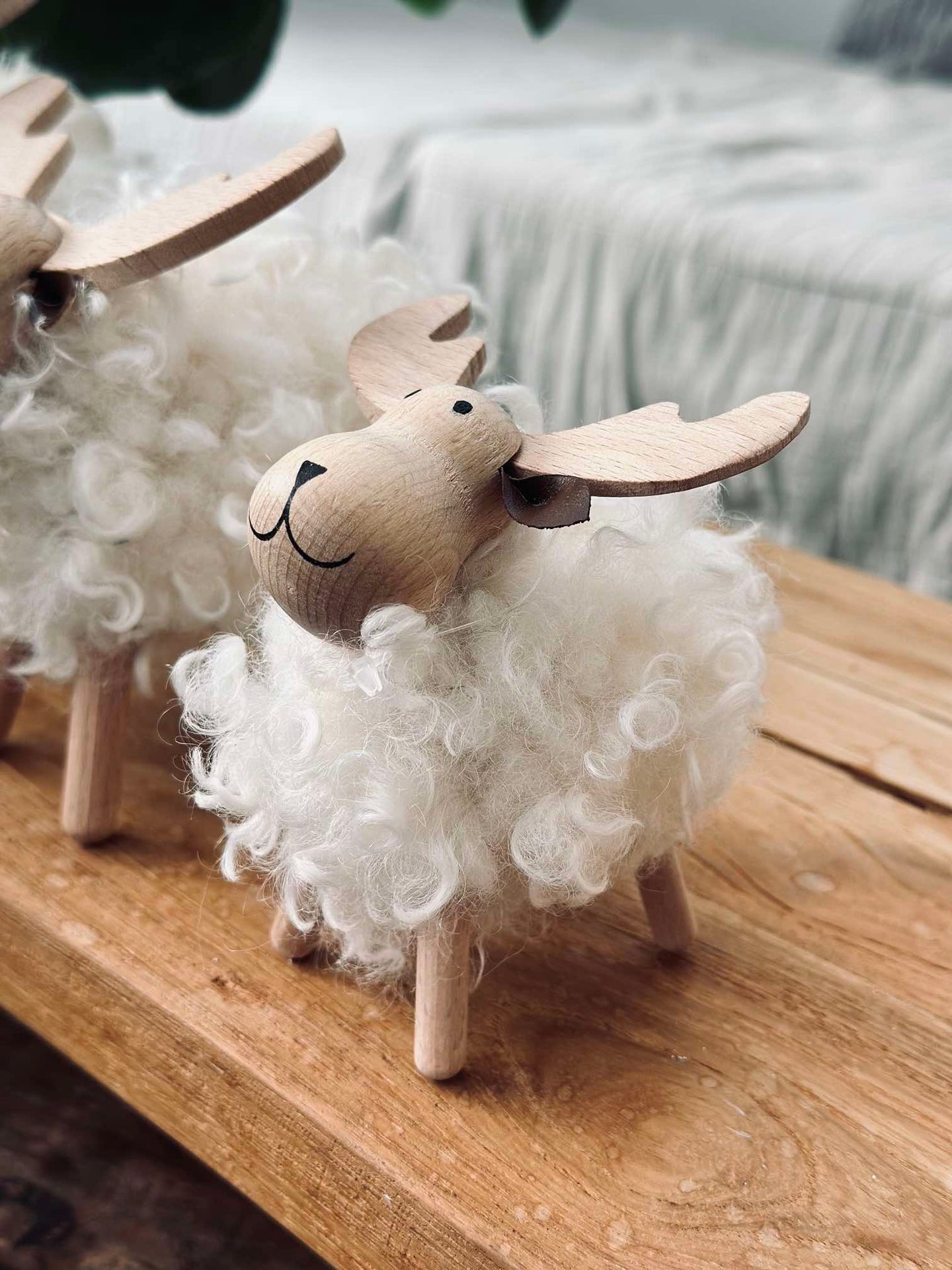 Älg vit - Liten