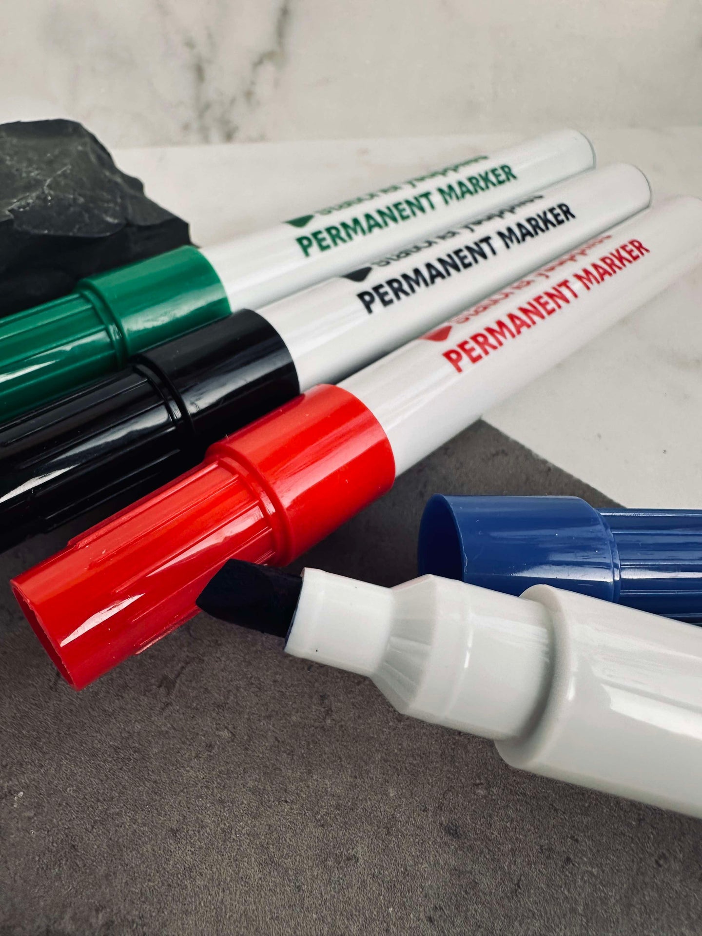 Permanentmarkörer - Set med 4 st