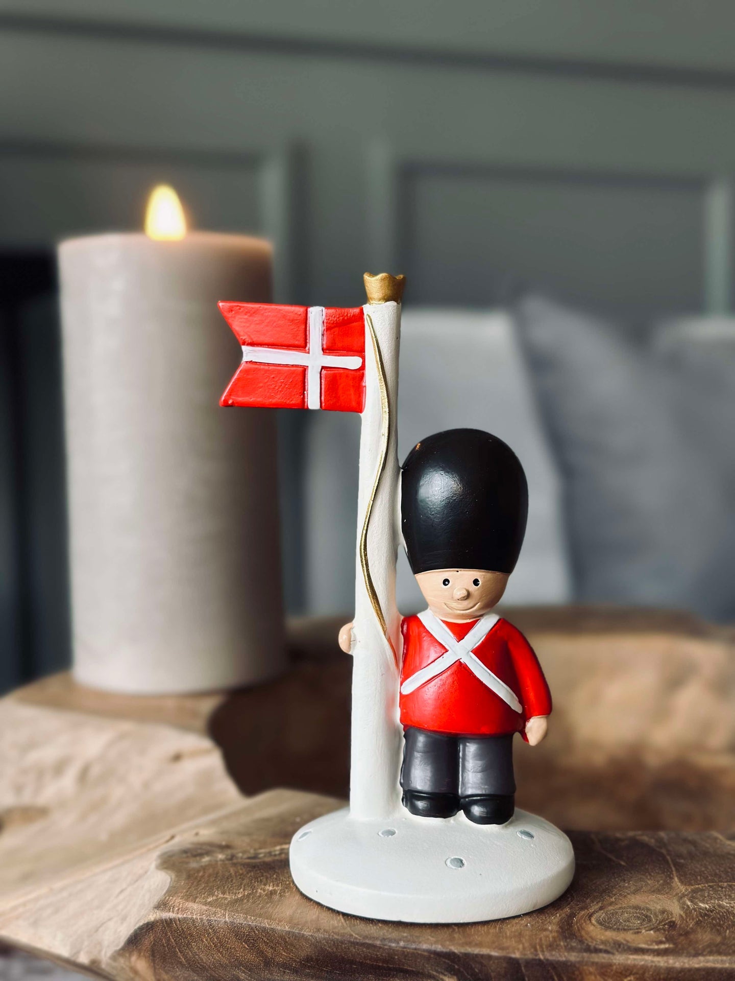 Garde med flagga