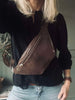 Bumbag Aura Brun Croco