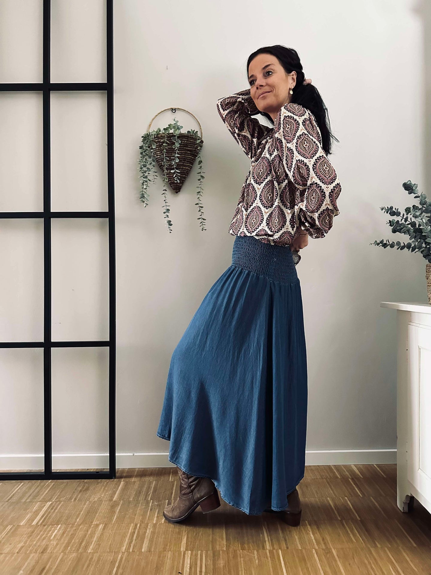 Kjol Marta Blue
