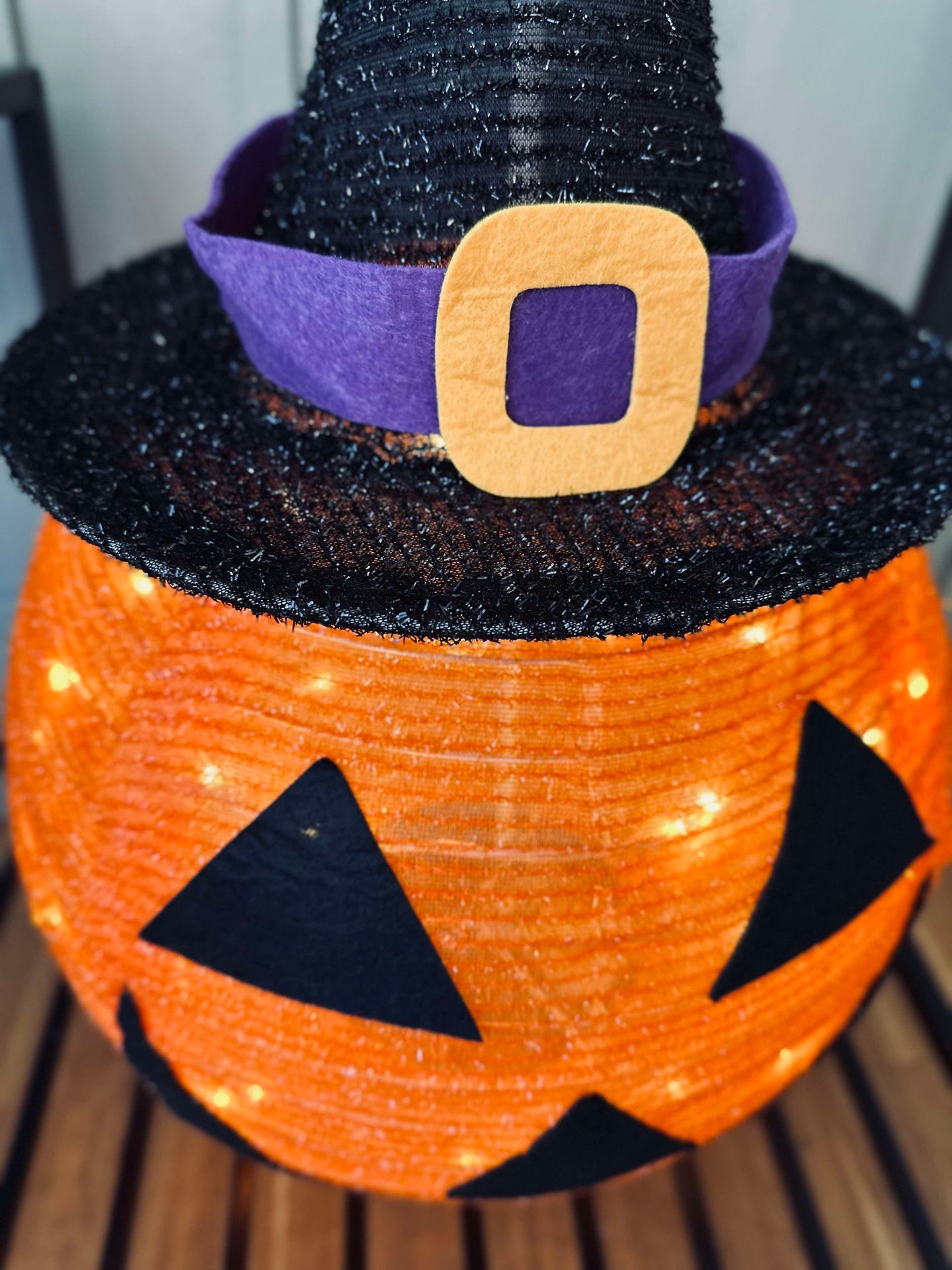 Halloween Pumpa LED - 68 cm